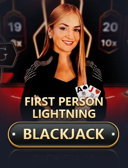 First Person Lightning Blackjack cover artwork