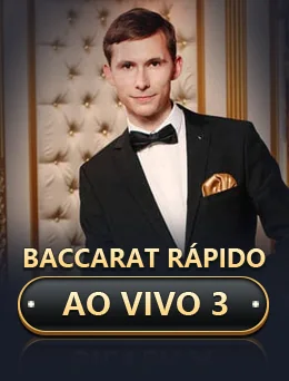 Baccarat Rápido Ao Vivo 3 cover artwork
