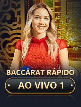 Baccarat Rápido Ao Vivo 1 cover artwork
