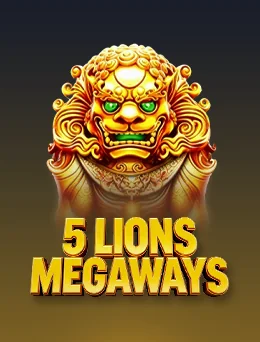 5 Lions Megaways cover artwork